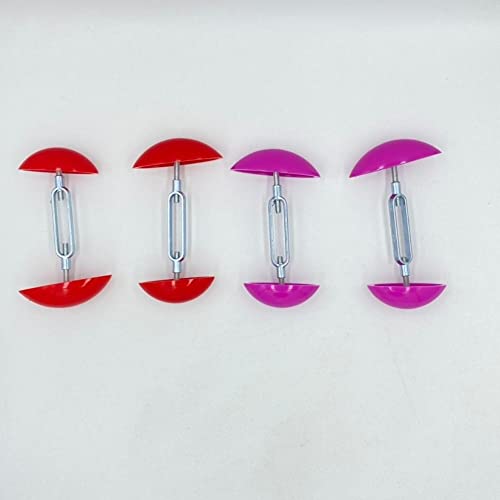 Gofidin 2 Pairs Mini Shoe Stretchers Anti-Slip Shoe Tree Adjustable Width Shaper Expander Extender Unisex Stretcher #TOP3