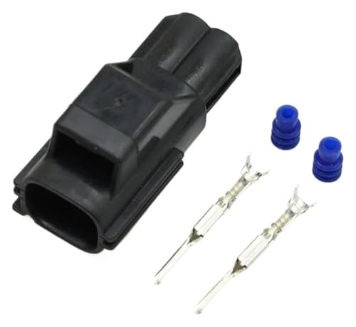 MKKJDZ 1-20 Sets 2 Pin Water Proof Electric Connector Wiring Harness Female Male Socket 7282-5548-30 7283-5548-30(Female Set,20S