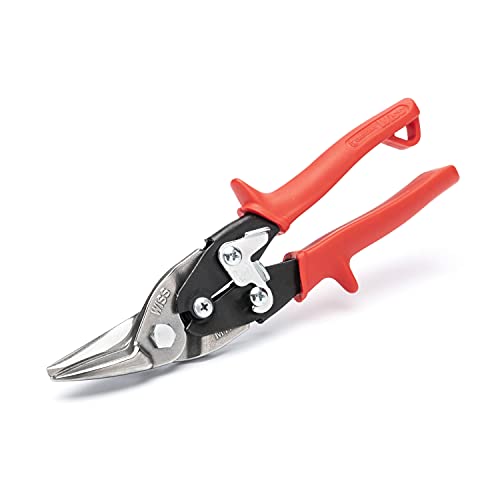 Cooper Hand Tools Wiss 186-M1R 58012 Left Red Grip Snips