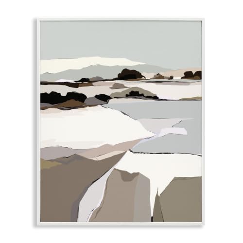 Lakeside Shore Glattalp Landscape, 16 x 20 Inch Framed Giclée Print