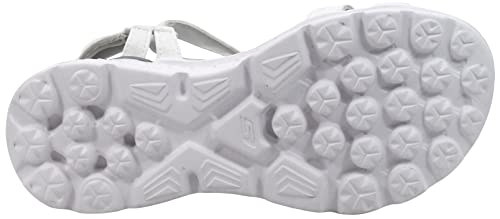 Skechers Skechers Women's On The Go 400 Radiance Sandal, White/Grey, 10 M US