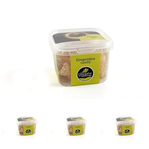 Gingembre confit 100 gr (Lot de 4)