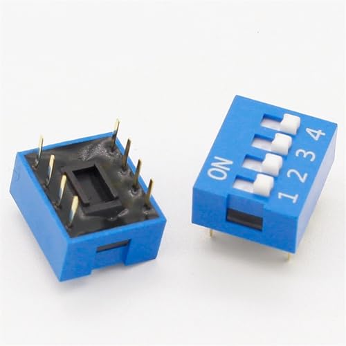 Interruptor DIP paso 2,54mm de alta precisión para programar configuraciones de hardware