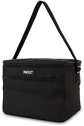Packit Freezable Everyday Lunch Bag, Black, One Size