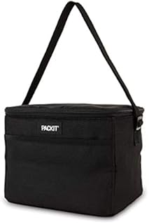Packit Freezable Everyday Lunch Bag, Black, One Size