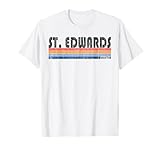 Vintage 1980s Style St. Edwards TX T Shirt T-Shirt