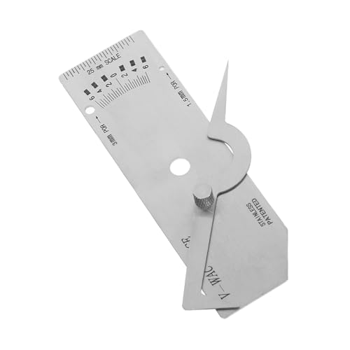 VILLFUL Fillet Weld Meter Weld Inspection Ruler Metric Units for Easy Measurement