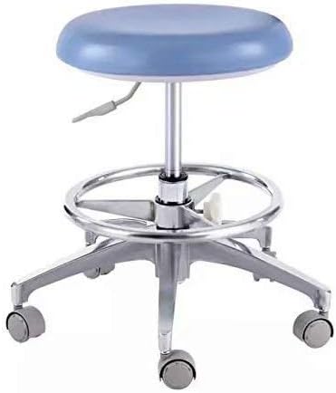 Doctors Stool Leisure Medical Mobile Chair Adjustable PU Leather 19 Colors to Choose