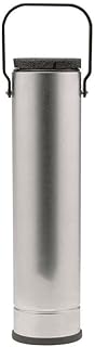 Chemglass 1000ml Flask, Dewar, Wide; Flask, Dewar, Wide Mouth, Metal Housing, Carrying Handle, 1000mL Capacity, 70mm ID X 302mm Inside Depth, 86mm OD X 337mm Height
