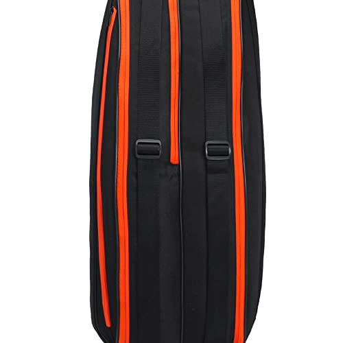 Raqueteira Yonex Team 42326 X6 Preta e Laranja