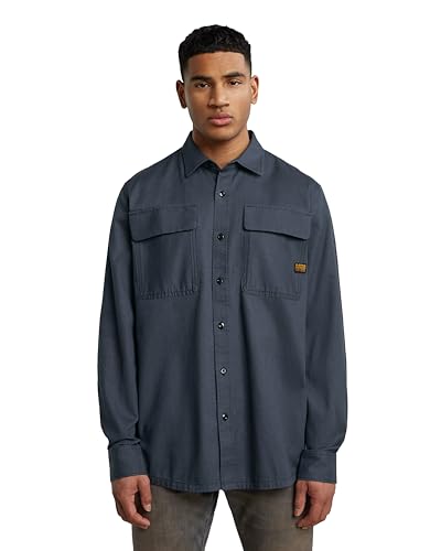 CPO Regular Shirt T-Shirt Homme G-Star en coton coupe droite confortable