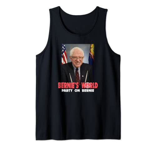 BERNIE SANDERS 2020 PARTITO MONDIALE DI BERNIE SUL PRESIDENTE BERNIE Canotta