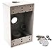 Bell Outdoor 5320-6 White Single Gang Weatherproof Box