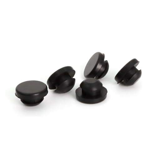 Basdures Brake Pedal Rubber Stopper Black 46584-5P010, 465845P010,46584-S0100,46584S0100（5 Pack）