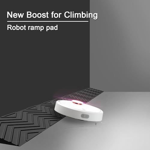 Vacuum Robot Ramps, Wheelchair Ramp, 2cm/0.8in~6.5cm/2.6in Multiple Height Options, 1100lb/500kg Capacity, Suitable for Thresholds(Black,100x13x6cm/39x5.1x2.4in) miniatura 4