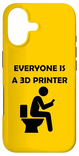Everyone Is a 3D Printer (Toilet) �X�}�z�P�[�X iPhone 17 �p
