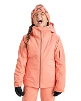 Roxy Snow Meade Girl Jacket Orange 16