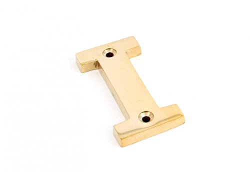 From the Anvil 83801I lettre I-Polished laiton Cover