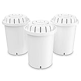 nvigorated Water - PH001-3 filtros de agua alcalina - Cartuchos de recambio - Para Invigorated Living - 360 litros…