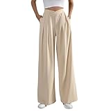 jogahosen dame 3/4 luftige sommerhose damen flatterhose damen linen pants women leichte sommerhose damen latzhose damen leinenanzug leinenhose damen weiß Leichte Sommerhose, Damen Caprihose Damen Sommer Leinenhose Damen Jogginghose Damen Culottes Hosen Damen