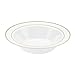 NYHI Plastic Disposable Soup Bowls (14 ounces) | Single Use Recyclable Dinnerware for Household, Restaurant, Weddings & Parties | BPA-free, Durable, Heat-Resistant Soup Plate & Salad Bowl | 50 Pack