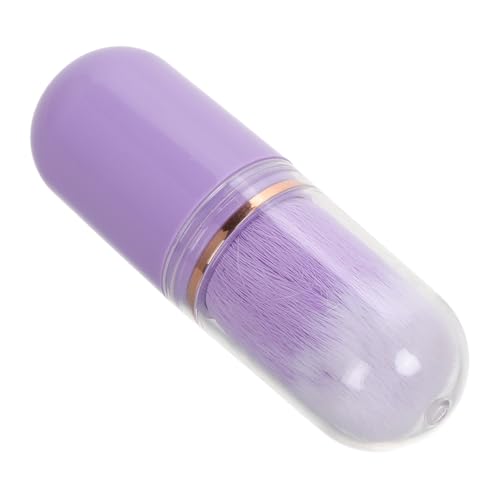 FOMIYES Retractable Makeup Brush Travel Kit Mini Size Blush Brush for Outdoor Beauty Routine