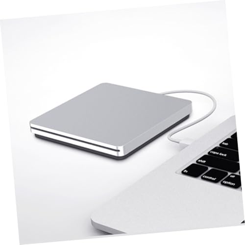 Lecteur DVD Externe Compact et Léger Finition Gris Argenté