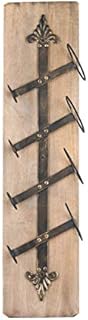 Hill Interiors Hill Interiors Four Bottle Wine Rack, Black/Natural Wood, , Black/Natural Wood ,