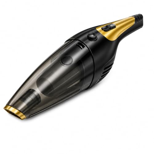 Aspirador Portátil Sem Fio Pó e Água 65W | Bivolt 127/220V | 5500Pa | 2 em 1 | Para Carro, Estofados e Pelos de Pet | Filtro Lavável | Acessórios Inclusos