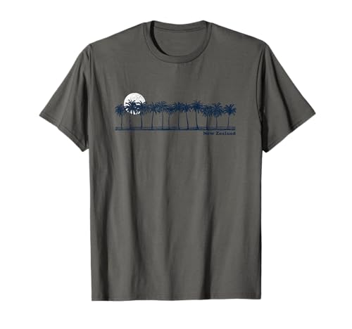 New Zealand Vintage 70s Retro Throwback Design T-Shirt