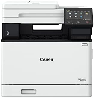 Canon imageCLASS MF753Cdw - Wireless Duplex Color Laser Printer, All-In-One with Scanner, Copier, Fax, Auto Document Feeder, Mobile Ready, 3 Year Limited Warranty, 35 PPM, White