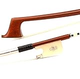 D.PECCATTE Copy Pro Master Antique IPE Cello Bow 4/4 White(ABS) Color Fleur-de-Lys Frog Stiff Fast76