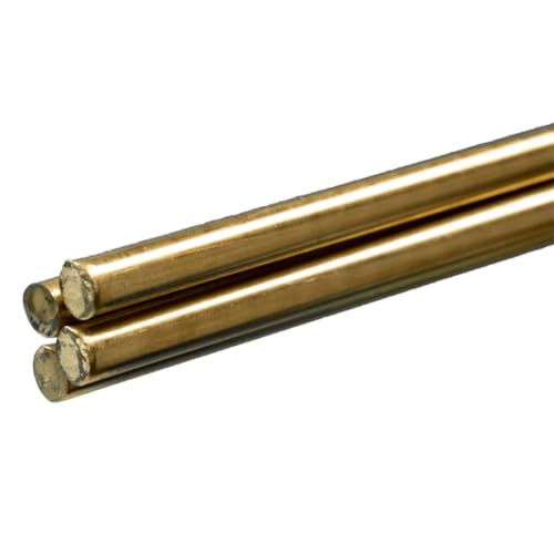 Barre en laiton Solid Brass Rod 14'' de haute pureté métallique référence KS1165