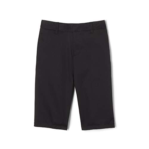 Image of French Toast Boys' Adjustable Waist Stretch Flat Front Shorts (Standard & Husky) for School Uniform