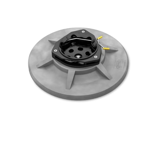 TTS Products 13 in Pad Driver Assembly – Part Number 1220243, Replacement Floor Machine Pad Holder, Compatible with Tennant/Nobles Equipment