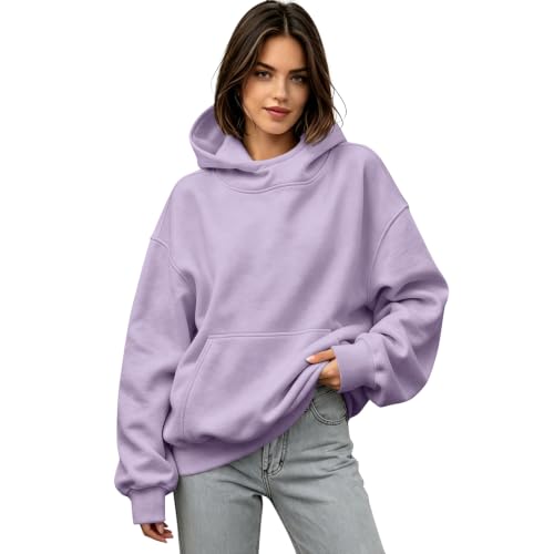 moolBeko Womens Mock Neck Oversized Hoodies Comfort Fall Clothes - image 1