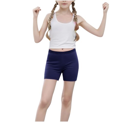 Girl's Boxer Bike Shorts High Waisted Yoga Short Running Gym Short Casual Comfy Shorts Soft Workout Leggings4