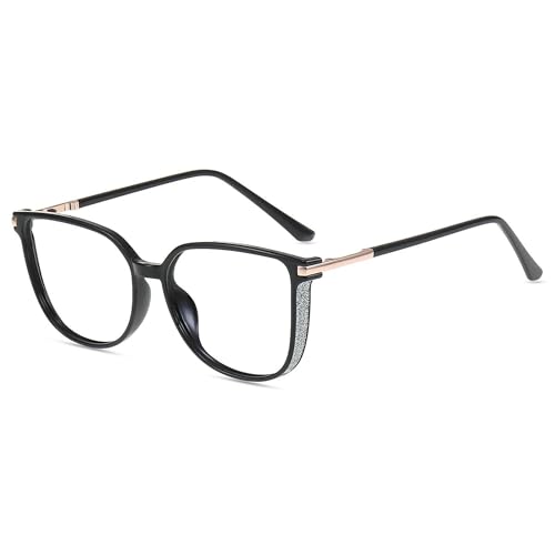 Image of Firmoo Blue Light Glasses for Women /Men, Computer Blue Light Blocking - Lightweight TR90 Square Frames