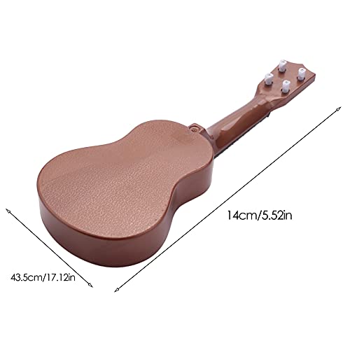 MULOUTSPO Jouet De Guitare pour L’Education De La Petite Enfance Precoce Instrument De Guitare Ukulele Instrument A Quatre Cordes Peut Ukulele-Orange - Les Beatles, Paul McCartney, John Lennon, RIngo Starr, George Harrison MULOUTSPO Jouet De Guitare pour L'Education De La Petite Enfance Precoce Instrument De Guitare Ukulele Instrument A Quatre Cordes Peut Ukulele-Orange – Image 3
