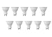 Produktbild Set von 10 Leuchtmittel LED Spotlight GU10 Dya Ø50 x 63, * W * Lumen, tageslicht 4000 K °