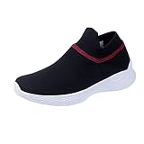 antideslizantes de malla entrenamiento gimnasio atléticos zapatillas de correr mujer zapatillas de tenis caminar ligeras y transpirables Comodidad Trabajo Gimnasia Entrenadores Zapatos elegantes Zapatos para caminar para mujer Zapatos para correr Deportes Zapatos antideslizantes Zapatillas de correr mujer zapatillas informales mujer sin cordones fáciles de usar con espuma viscoelástica caminar de ancho con tacón sandalias de invi