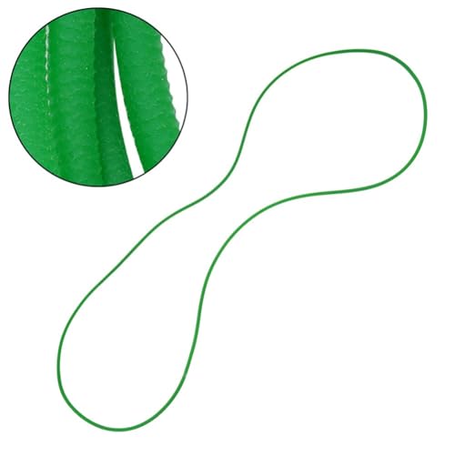 Correa de transmisión para rueda de bicicleta de repuesto 5mm rodillo estático TPU rojo 8