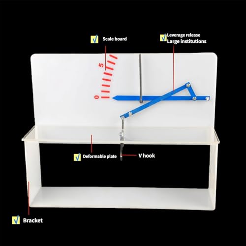 Physics Teaching Tool Optical Lever Deformation Demonstrator for Classroom Lab Deformation Demonstrator Multi Observation Tool Mechanics Education Set School Lab Equipment Physics - Image 8