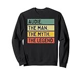 Detto personalizzato Audie, uomo, mito, leggenda con effetto testo usurato come regalo personale per Audie. Molti altri nomi disponibili.