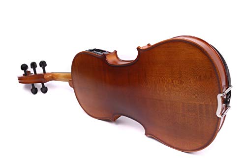 Yinfente 4/4 Violin 5 String Electric Violin Full Size Maple Spruce Wood Big Jack Ebony Wood Violin Parts Sweet Sound #TOP7