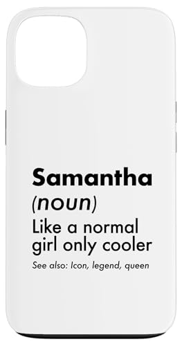 Samantha Like A Normal Girl Only Cooler Queen ���O �X�}�z�P�[�X iPhone 13 �p