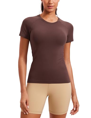 CRZ-YOGA-Seamless-Workout-Tops-for-Women-Short-Sleeve-Athletic-Tees-Breathable-Gym-Running-Yoga-Tshirts-Shirts