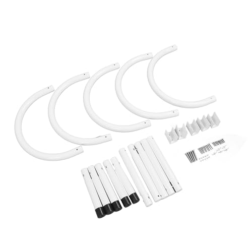 Support de couverture de piscine en U robuste de 43 cm en aluminium pour bassin hors sol x5