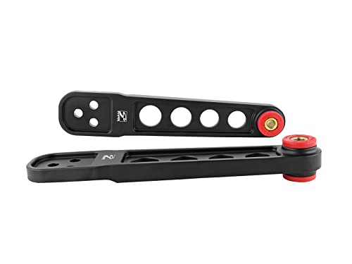 Image of Skunk2 Racing 542-05-0223 Black Anodized Rear Lower Control Arm for 2001-2005 Honda CIvic