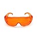 MCWlaser Professional Laser Safety Glasses OD6+ 190-540nm Protective Goggles CE for UV Lamp Violet/Blue/Green Laser 248nm 355nm 375nm 405nm 450nm 457nm 473nm 532nm Absorption Type EP-3 Style 6